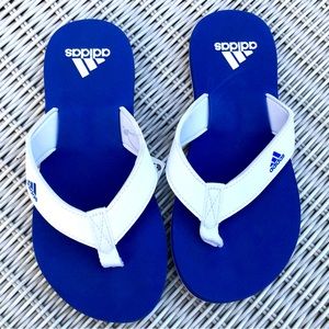 Adidas Flip Flops Thongs Shoes Size 1